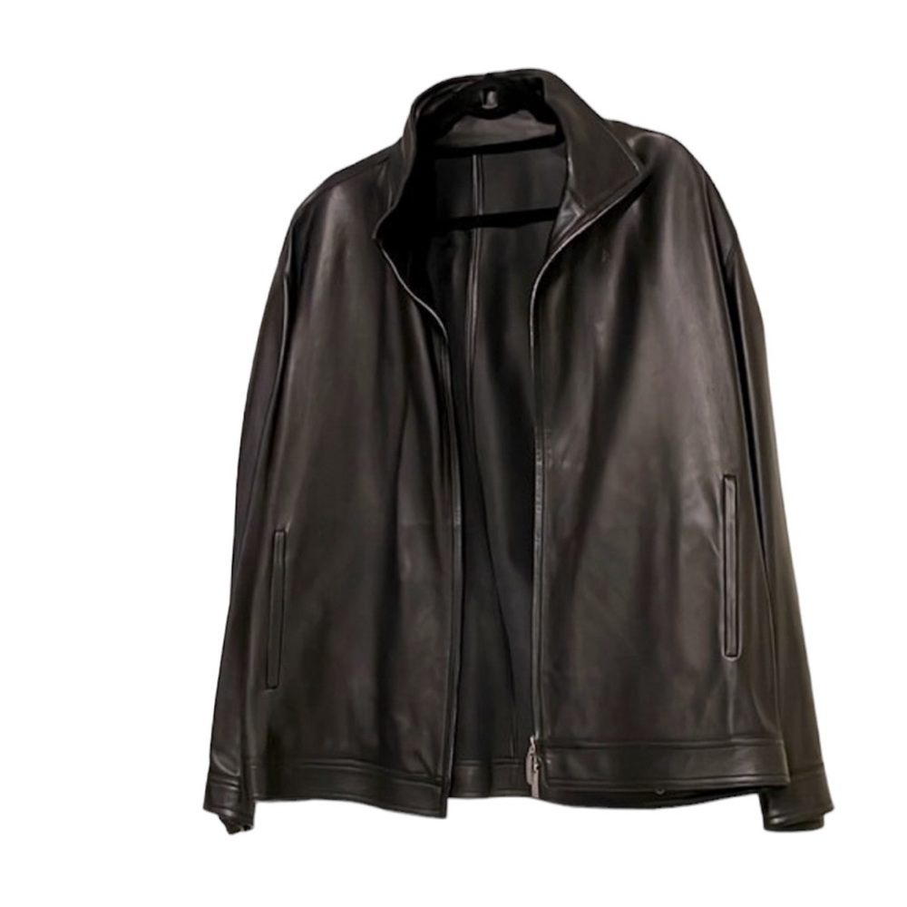 Loewe Men’s Leather Jacket. Size 54 (XL)